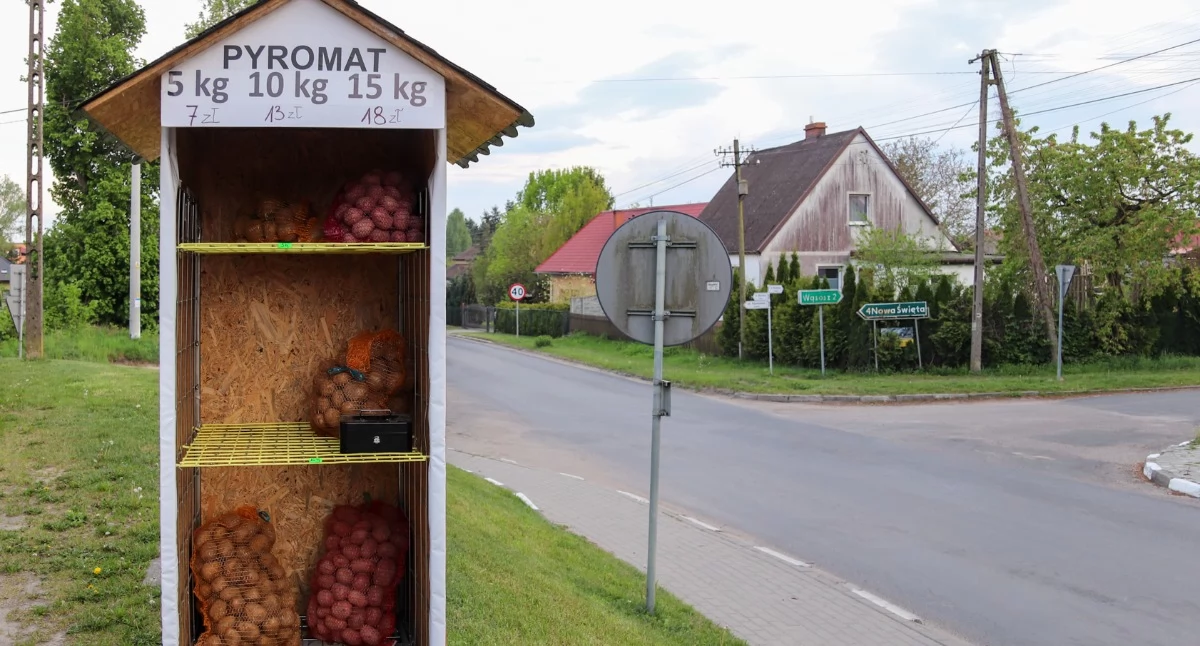 Ziemniaki jak z bankomatu. W Świętej stanął Pyromat