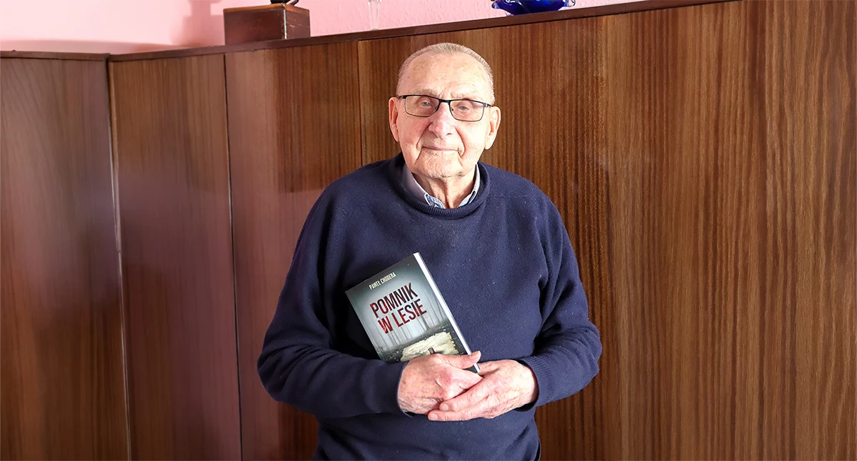 86-letni autor ze Złotowa wydał drugi kryminał