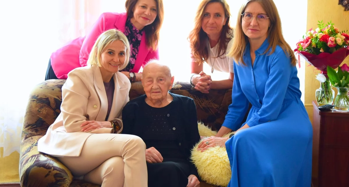Pani Helena z gminy Jastrowie świętowała 101. urodziny