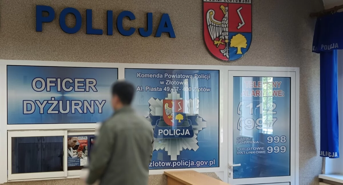 Przyszedł na Policję z narkotykami w kieszeni!
