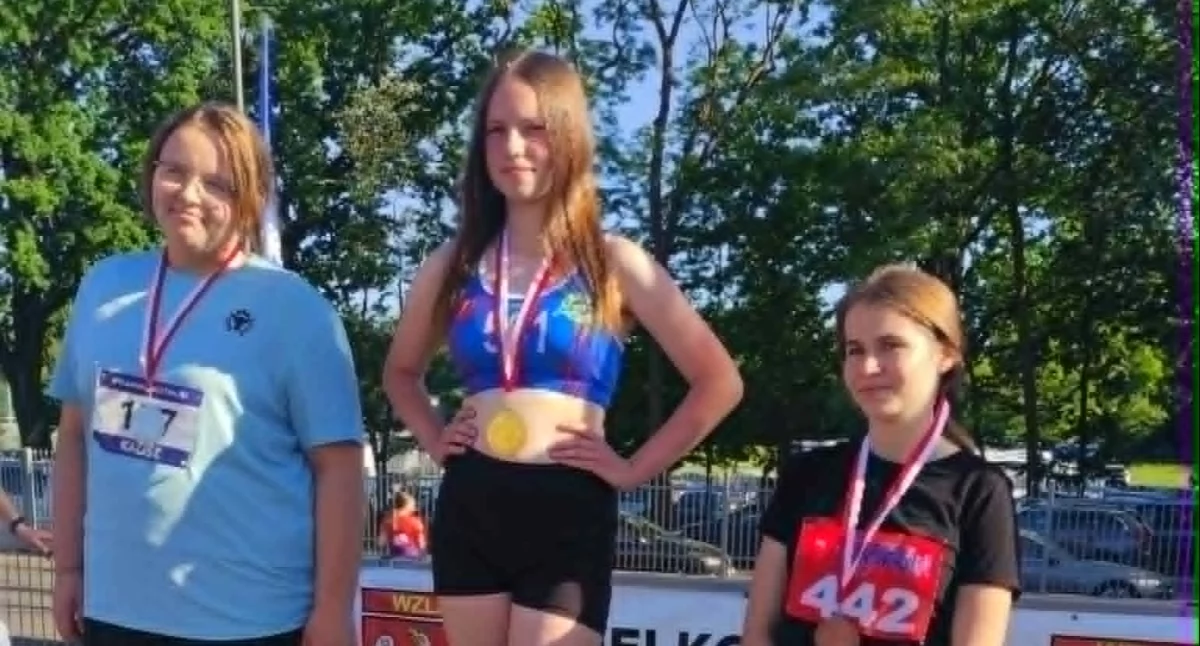 Julia Kalisz mistrzynią województwa. UKS Olimp wrócił z Poznania z medalami