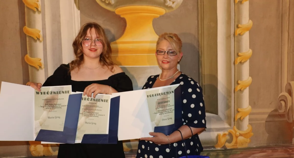 Maria Gray ze Szkoły Podstawowej im. Jana Pawła II w Lipce z ogólnopolskim wyróżnieniem
