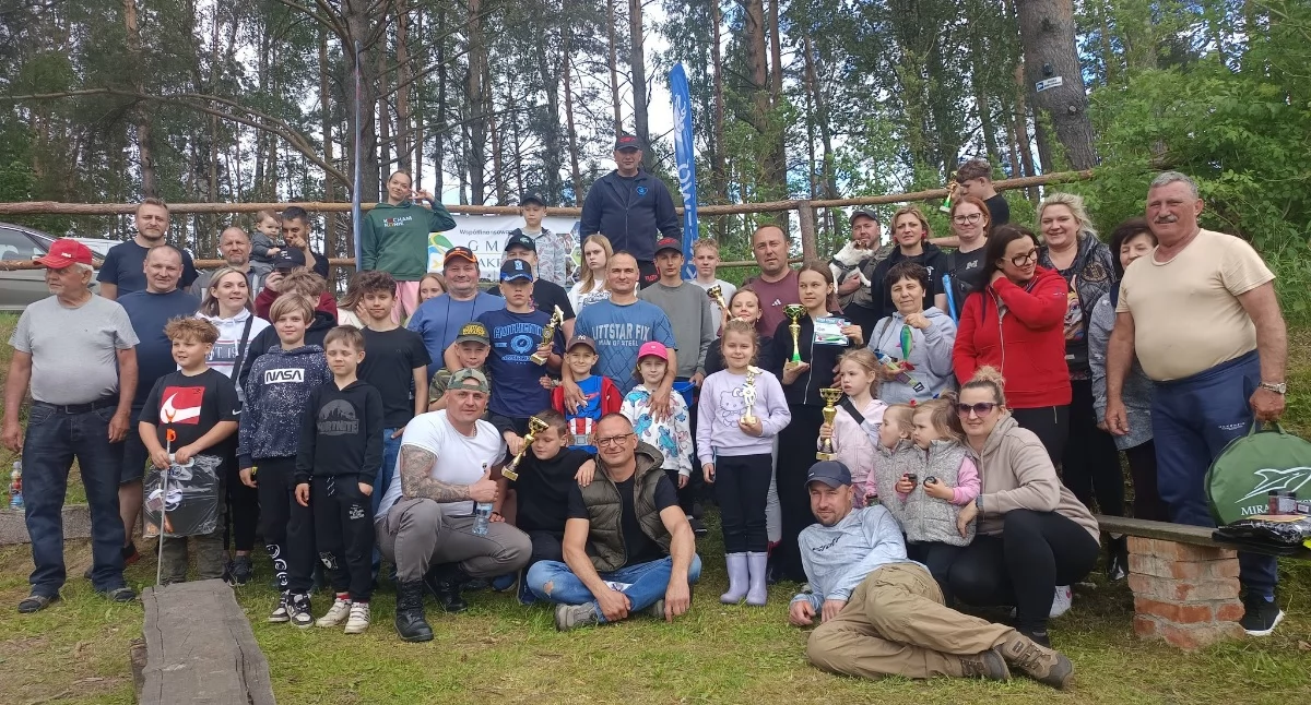 Dzień Dziecka z wędką. 26 młodych zawodników rywalizowało nad Jeziorem Łączyn 