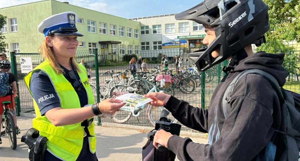 [WIDEO] Jeździsz bez kasku? Złotowska policja przeprowadziła kontrole