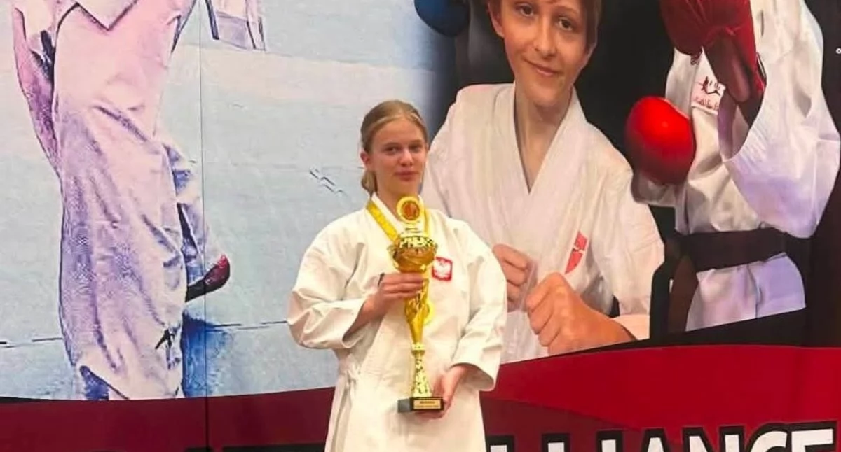Zofia Balicka z sukcesami na międzynarodowym turnieju karate w Danii