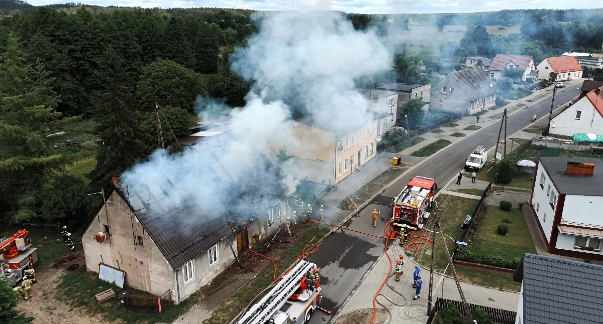 Dach nad głową stracili w kilkanaście minut