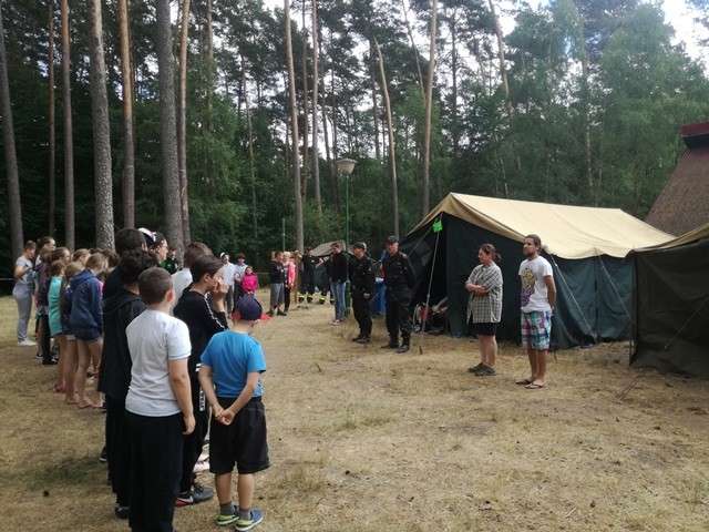 Bezpieczniej w harcerskich obozowiskach