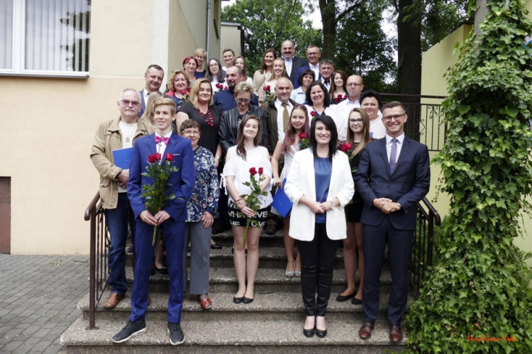 Najlepsi absolwenci Gimnazjum 2018 r. w Gminie Lipka