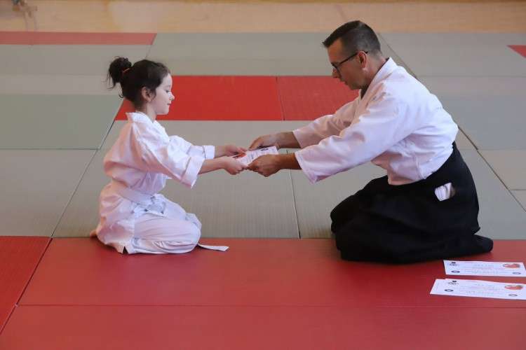 Egzaminy w złotowskiej sekcji Aikido