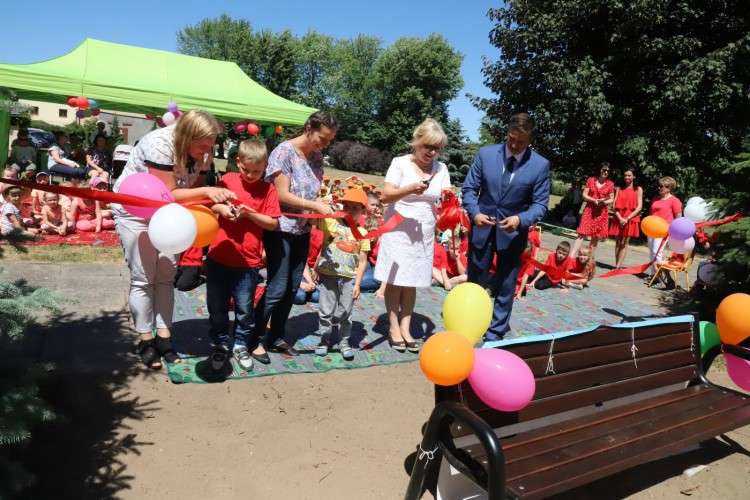 Przedszkole nr 2 w Złotowie ma już nowy plac zabaw