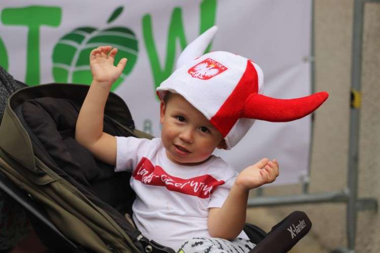 Strefa kibica w Złotowie - mecz Polska - Senegal
