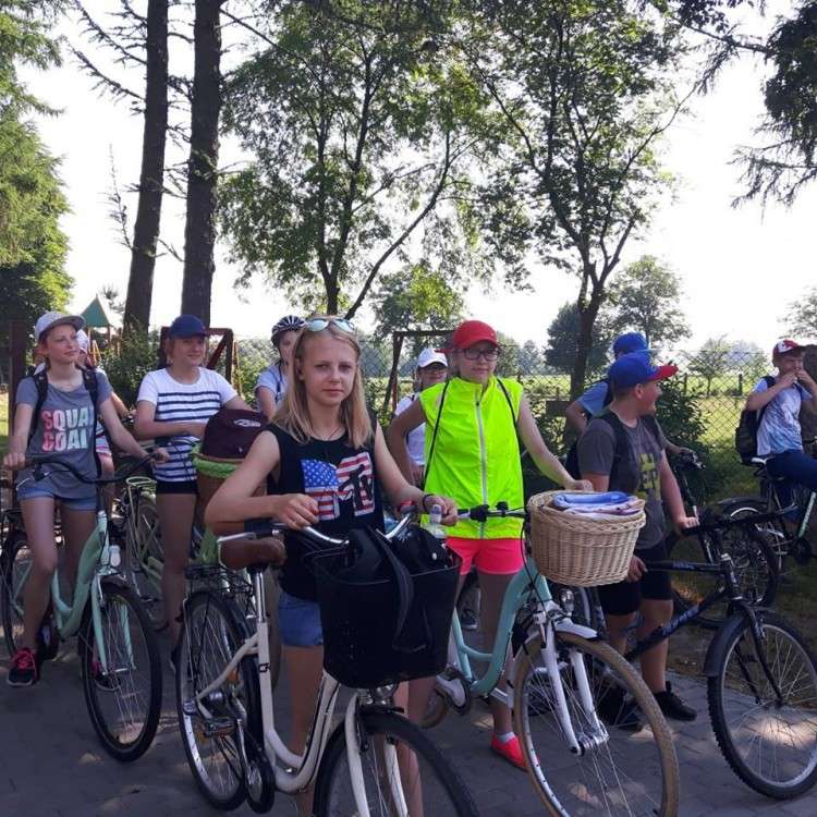 Uczniowie SP1 na wycieczce rowerowej do Górki Klasztornej