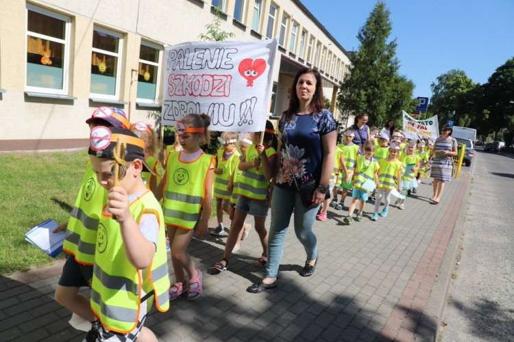 Happening antynikotynowy w Złotowie