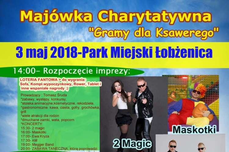 Majówka Charytatywna - Gramy dla Ksawerego