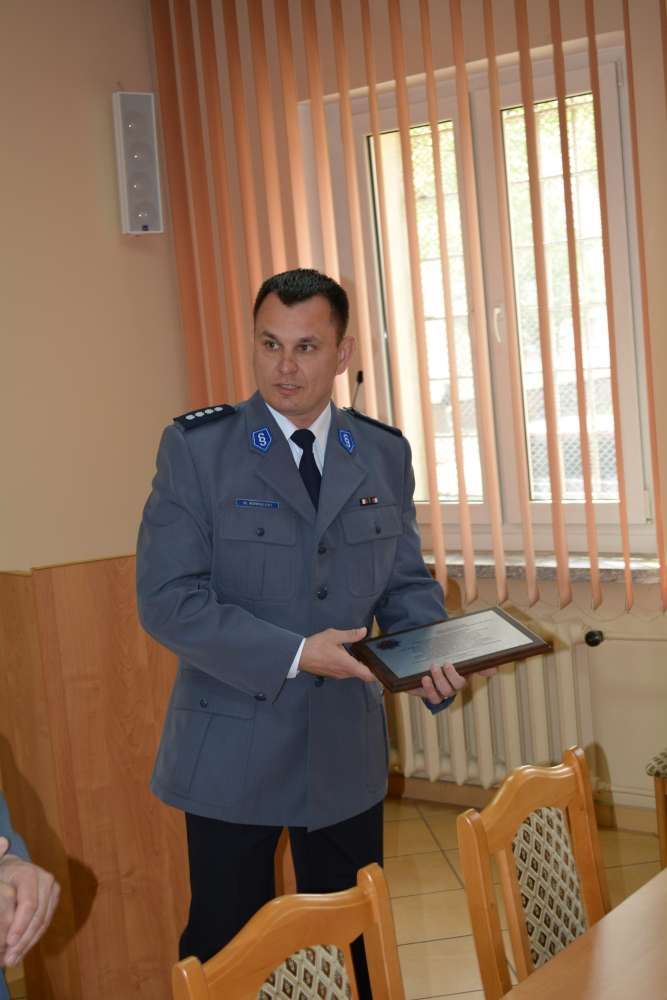 Uroczyste powołanie nadkom. Marcina Kowalskiego na stanowisko Zastępcy Komendanta Powiatowego Policj