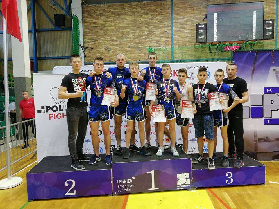 Zawodnicy Spider Złotów i Sporty Walki Piła na Mistrzostwach Polski w Legnicy