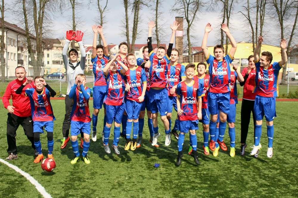 Wysokie zwycięstwo trampkarzy Sparty