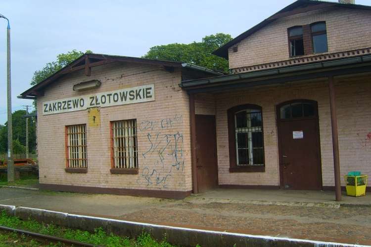 Utrudnienia w Zakrzewie, na Kolejowej