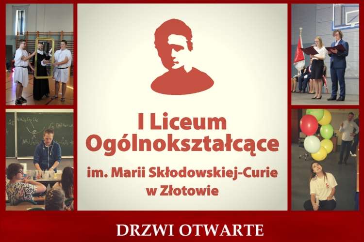 Drzwi otwarte w I Liceum Ogólnokształcącym w Złotowie w najbliższą sobotę