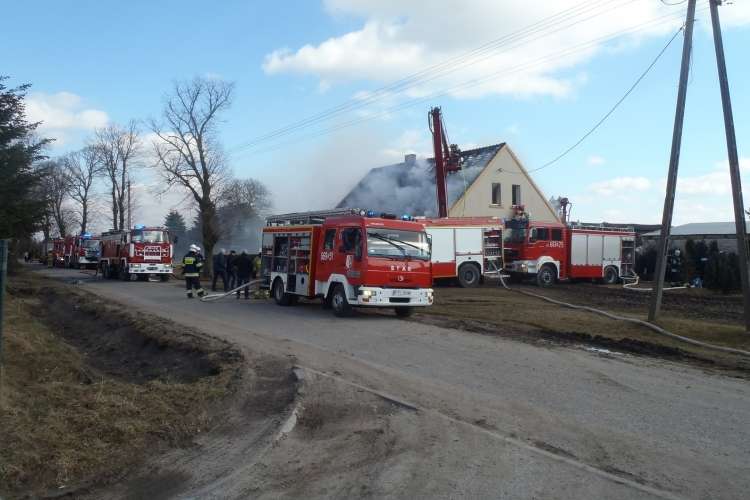 Pomoc dla poszkodowanych w pożarze w Czernicach