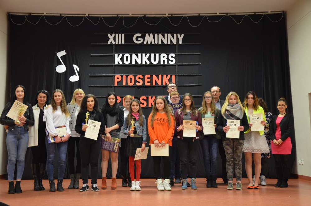 XIII Gminny Konkurs Piosenki Polskiej
