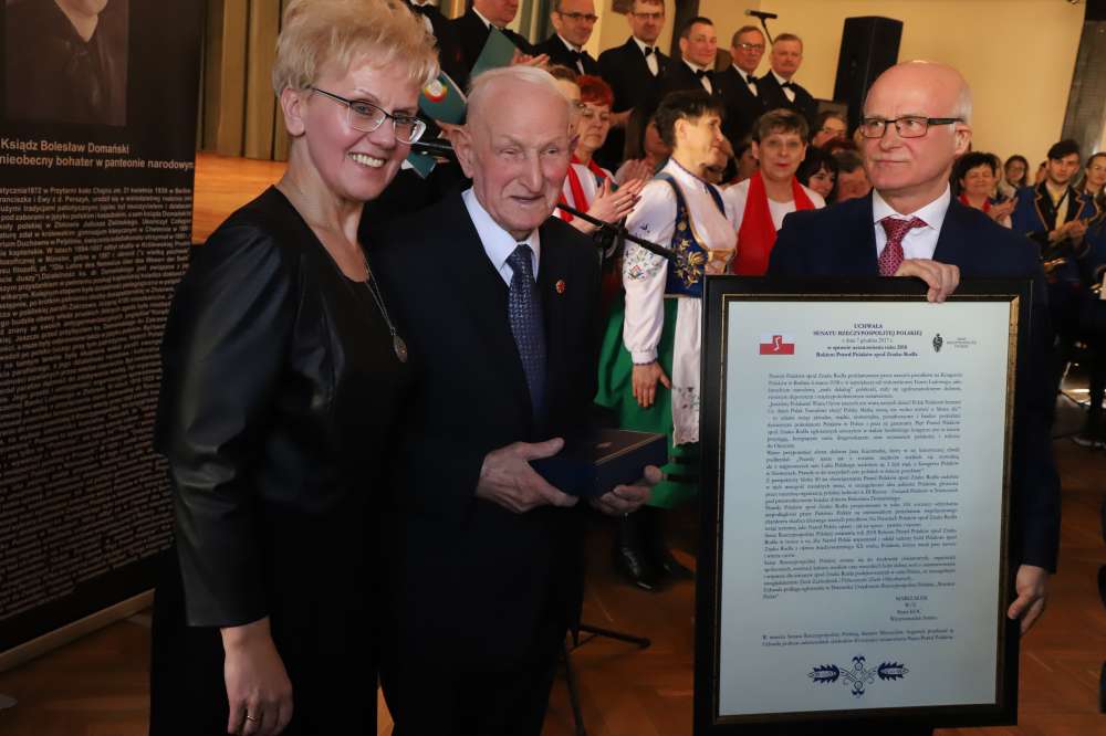 Alfons Tomke uhonorowany Medalem Senatu Rzeczypospolitej Polskiej