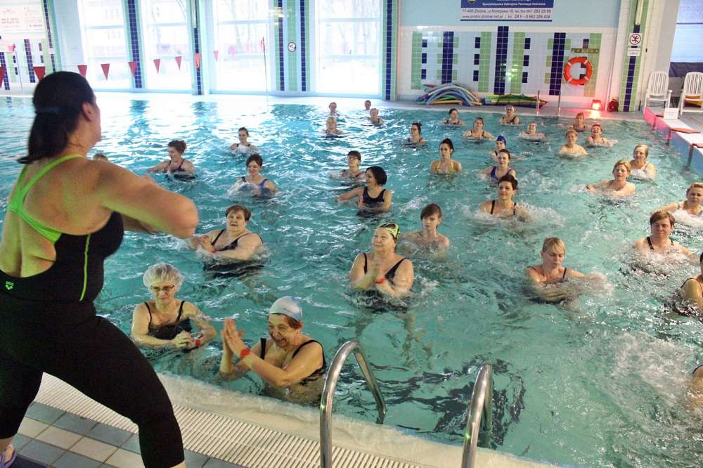 Aqua aerobik z okazji Dnia Kobiet