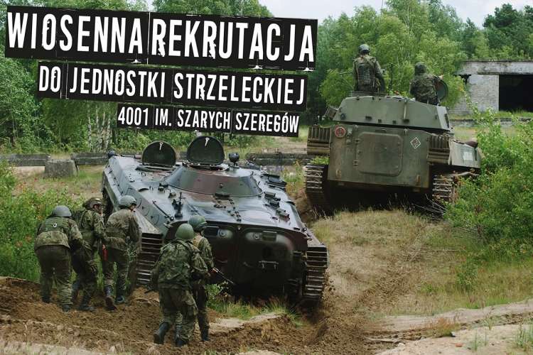 Wiosenna rekrutacja do Jednostki Strzeleckiej 4001 im. Szarych Szeregów