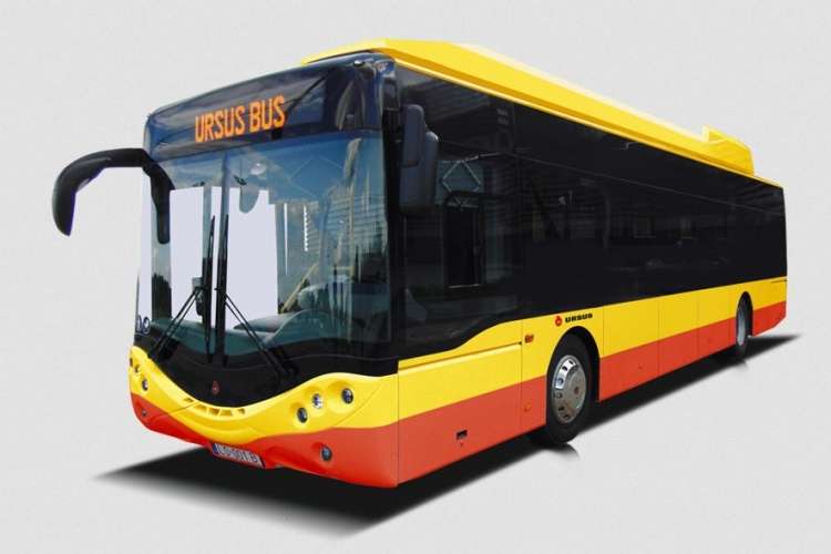 Godzinowy rozkład testowej jazdy autobusu komunikacji miejskiej w Złotowie