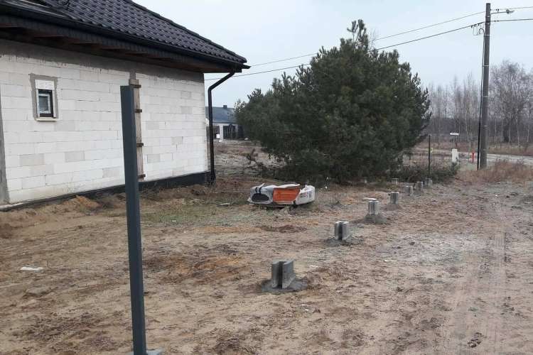 Kolejna kradzież na budowie w Zalesiu
