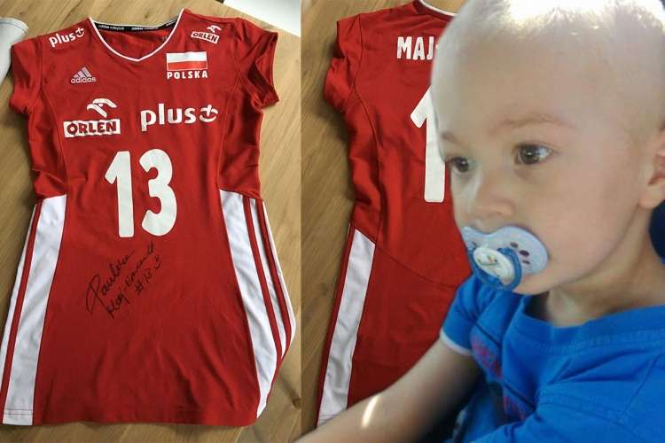 Koszulka Pauliny Maj-Erwardt na aukcji charytatywnej dla Krystiana