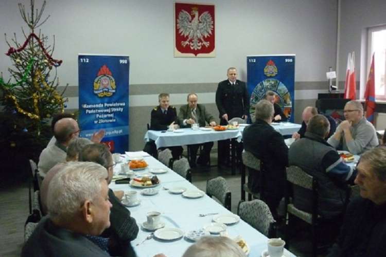 Spotkanie emerytów i rencistów pożarnictwa w Złotowie