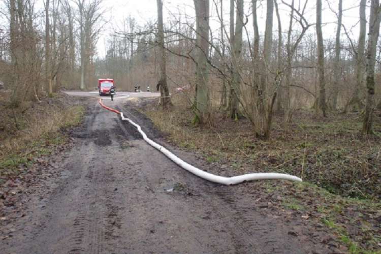 Styczniowe zalania dróg i posesji w gminie Złotów