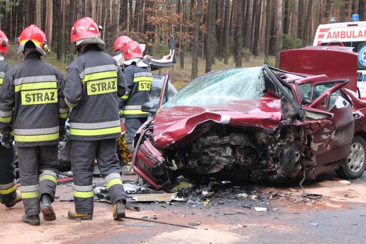 Dwie osoby nie żyją. Wypadek na DK22 [aktualizacja]