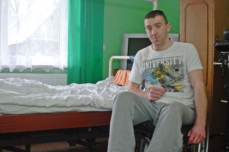 Dawid znów chce chodzić