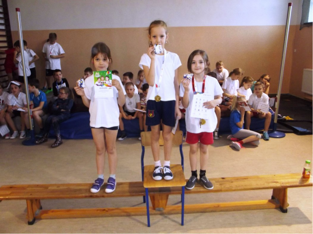 Otwarte mistrzostwa szkoły w skoku wzwyż klas I-IV w Skórce