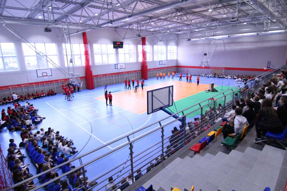 Ceremonia otwarcia Hali Sportowej przy SP nr 2 w Złotowie