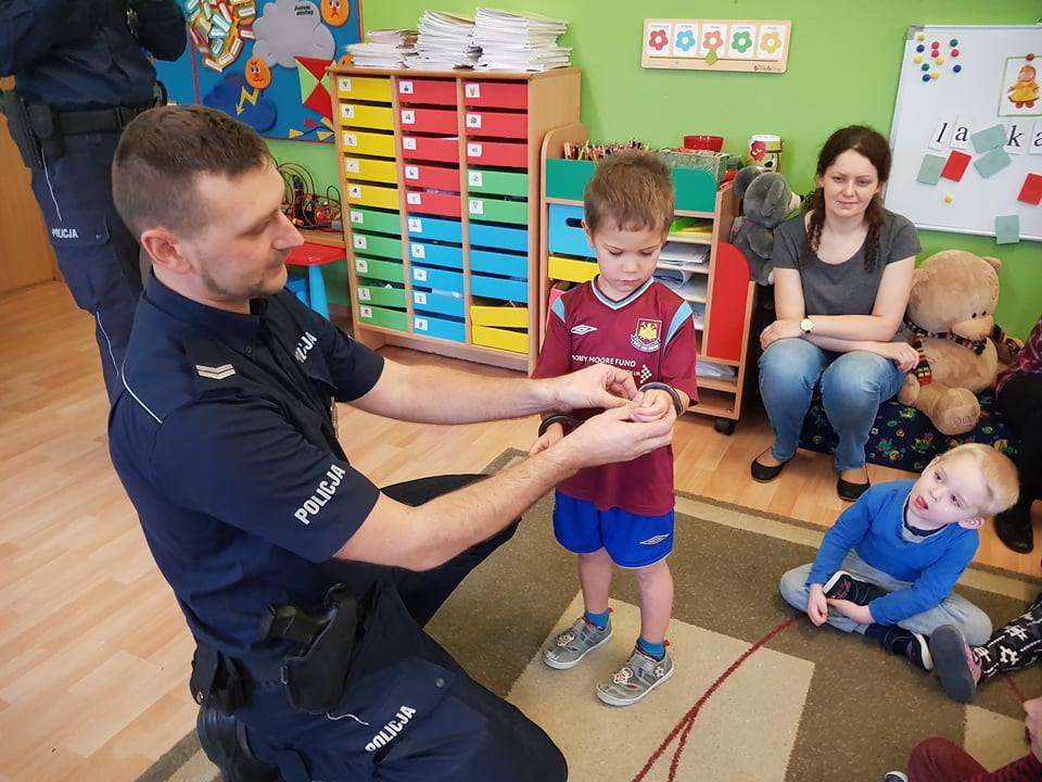 Policjanci odwiedzili Przedszkole nr 3 w Złotowie
