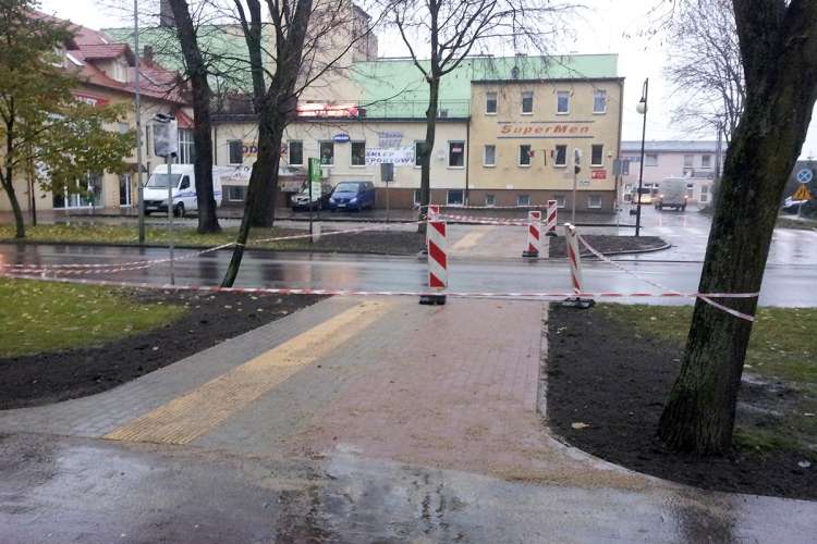Nowe przejście dla pieszych w Złotowie