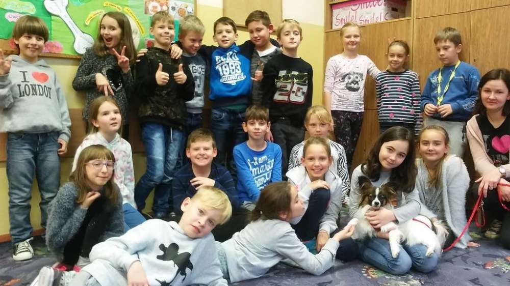 Dogoterapia w Szkole Podstawowej nr 2 w Złotowie