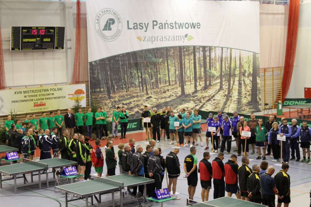 Mistrzostwa Polski Leśników w Tenisie Stołowym