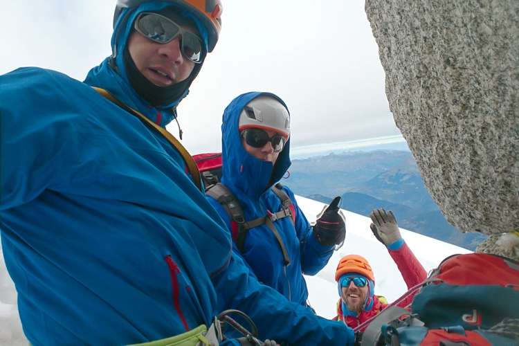 Złotowianie na Mont Blanc