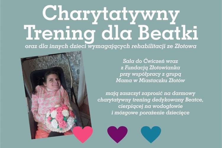 Zapraszamy na Charytatywny Trening dla Beatki