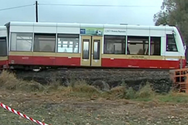 Wykolejenie szynobusa na trasie Chojnice - Piła