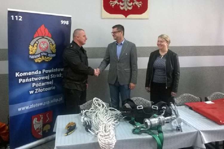 Spotkanie robocze kierownictwa Komendy z władzami samorządowymi Gminy Lipka