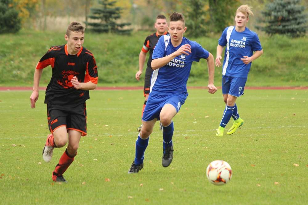 Juniorskie derby Sparta Złotów - Iskra Krajenka