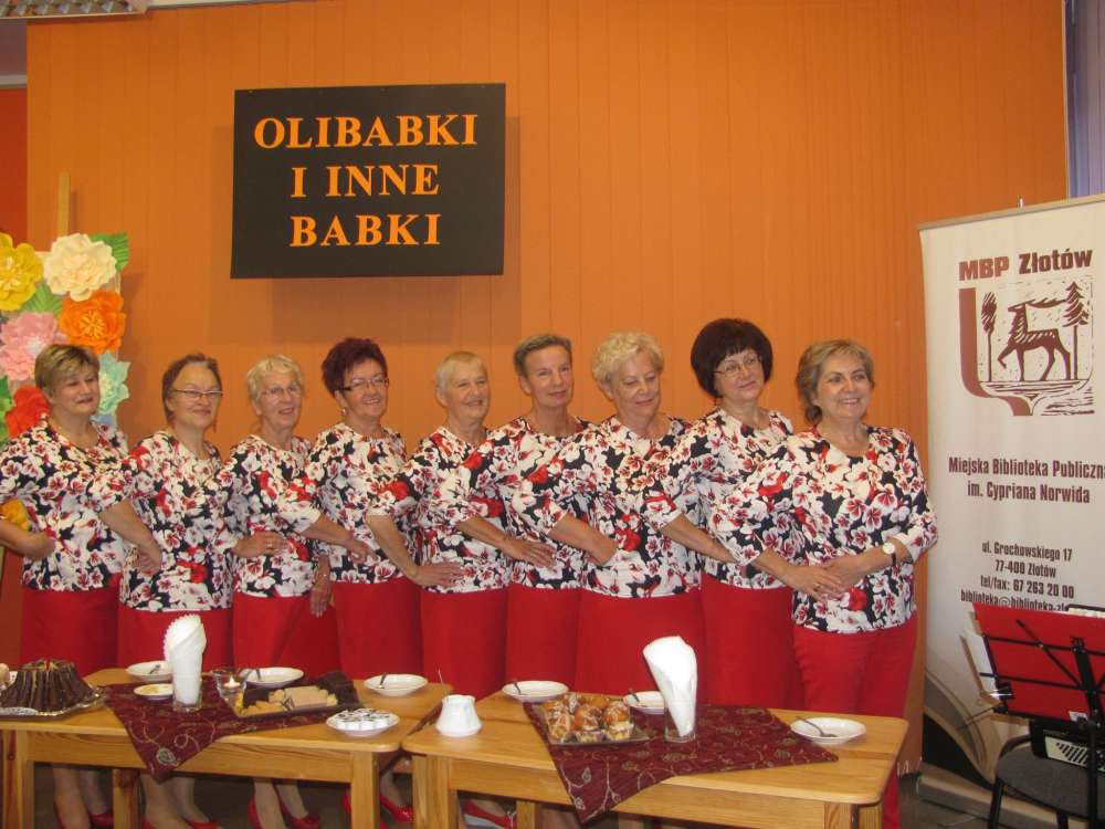 Olibabki i inne babki w Klubie +/- 50 w Miejskiej Bibliotece Publicznej