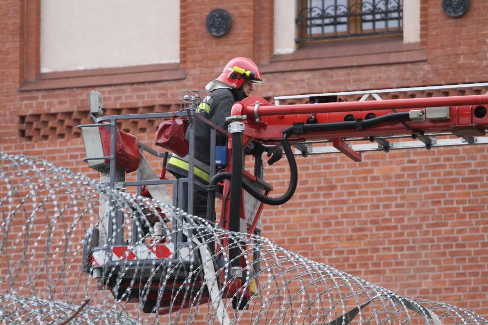 Pożar w złotowskim Areszcie Śledczym