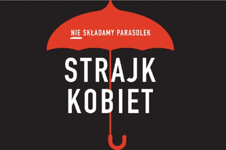 Marsz Czarnych Parasolek w Złotowie