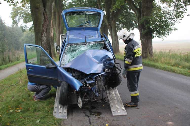 Wypadek na drodze do Świętej